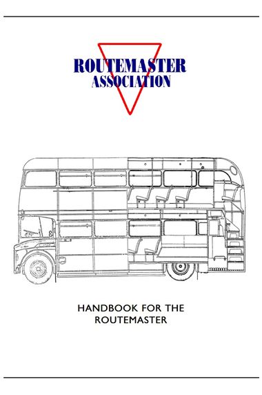 Handbook for the Routemaster is available again