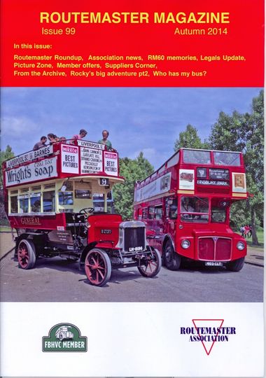 Autumn Routemaster Magazine