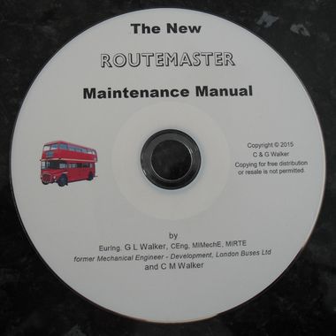 Routemaster New Maintenance Manual