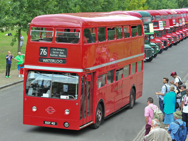 Routemaster bus line up